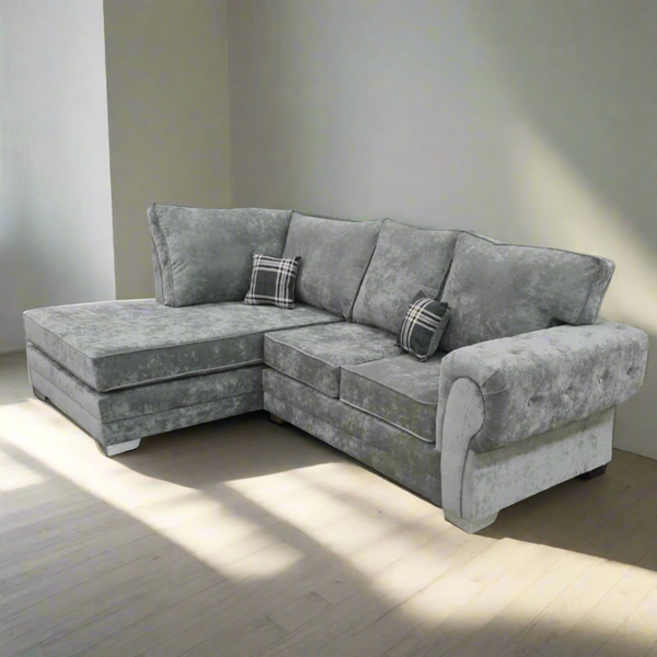 Verona Chaise Sofa - Grey