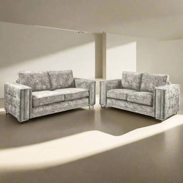 Alaska 3 + 2 Sofa Set - Truffle Grey