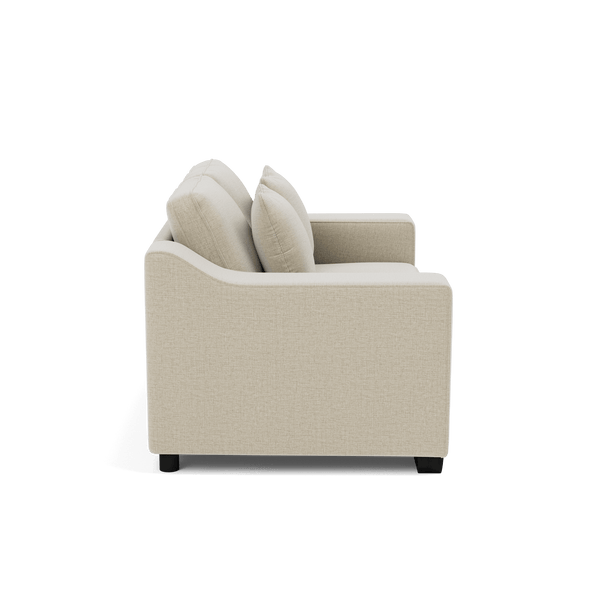 Portobello Luxe Chenille 2 Seater Sofa - Sandstone